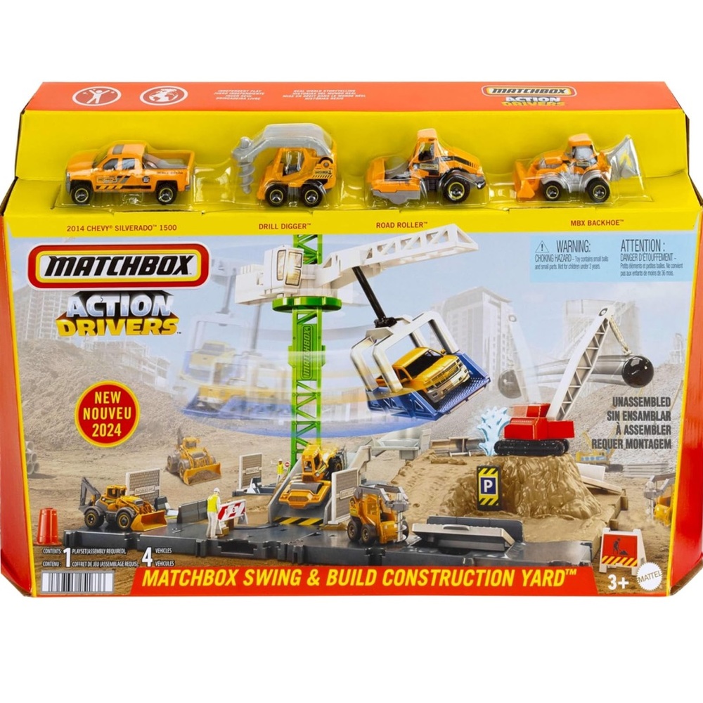 Matchbox Playset Action Drivers Construction